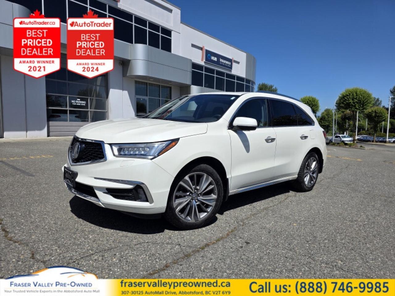 Used 2017 Acura MDX Elite Pkg for sale in Abbotsford, BC
