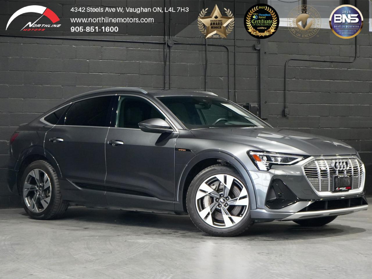 Used 2021 Audi E-Tron Sportback Progressiv/HUD/B&O/360 CAM/PANO/SOFT CLOSE DOORS for sale in Vaughan, ON