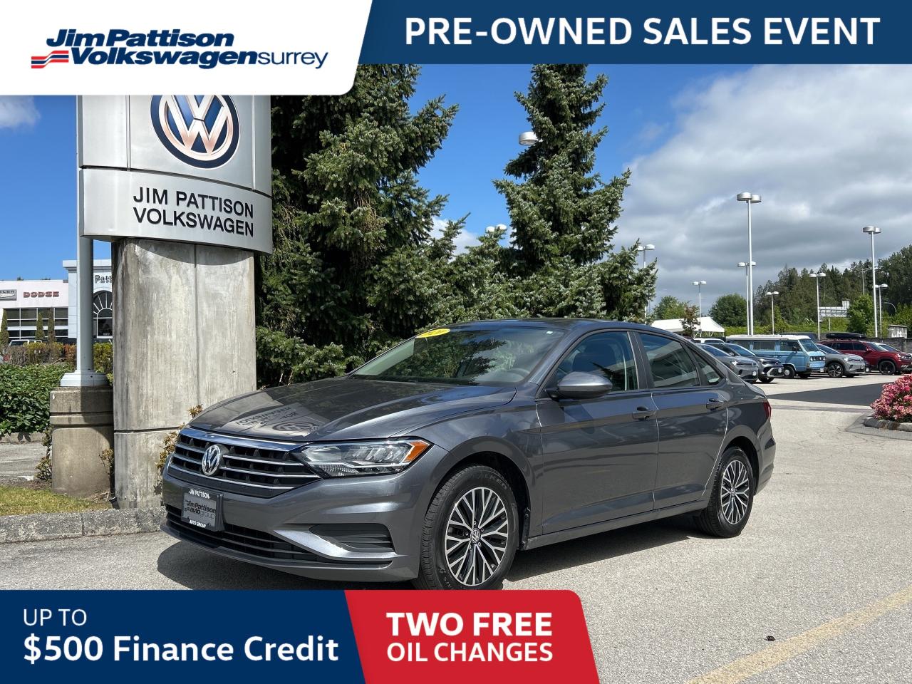 Used 2020 Volkswagen Jetta COMFORTLINE, VW CERTIFIED, ONE OWNER for sale in Surrey, BC