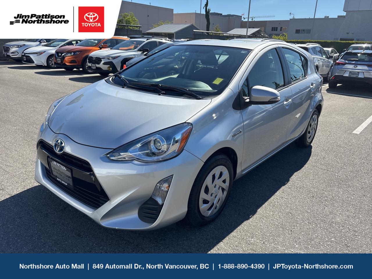 Used 2016 Toyota Prius c Prius C Tech for sale in North Vancouver, BC