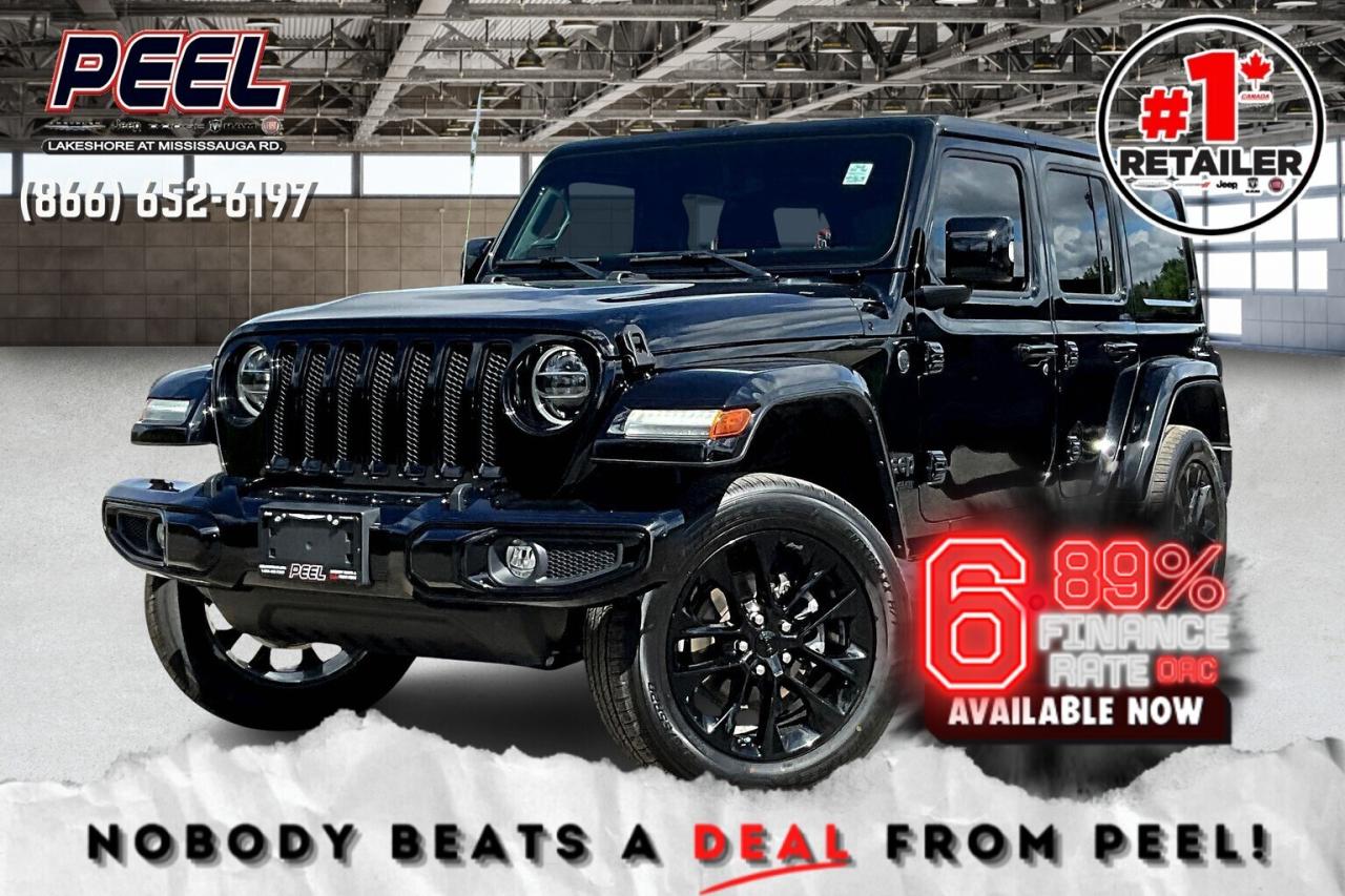 Used 2022 Jeep Wrangler High Altitude | Heated Leather | NAV | LED | 4X4 for sale in Mississauga, ON