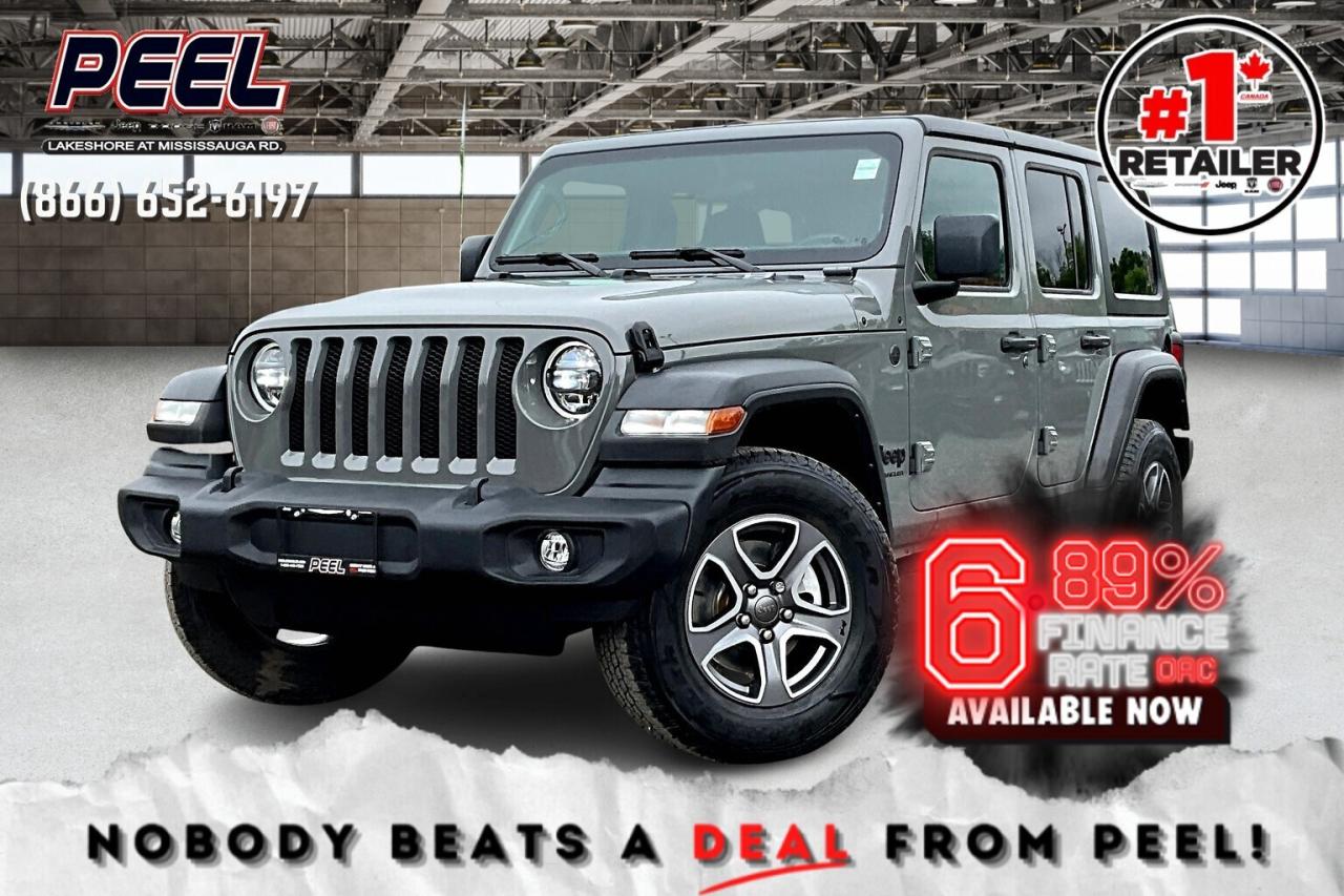 Used 2023 Jeep Wrangler Sport S 4Dr | Cold Weather | LED | Alpine | 4X4 for sale in Mississauga, ON