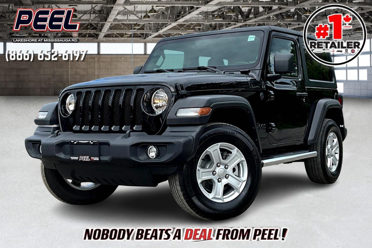 Used 2022 Jeep Wrangler Sport S 2Dr | Tech Group | CarPlay | HardTop | 4X4 for sale in Mississauga, ON