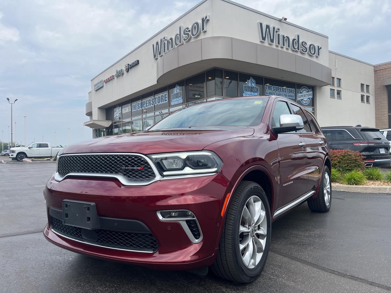 Used 2022 Dodge Durango PREMIUM HARMAN-KARDON AUDIO / TRAILER TOW GROUP for sale in Windsor, ON