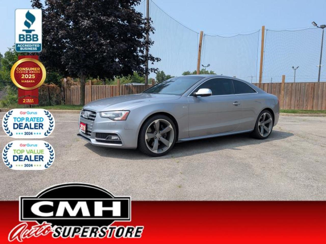 Used 2016 Audi S5 3.0T quattro Progressiv for sale in St. Catharines, ON