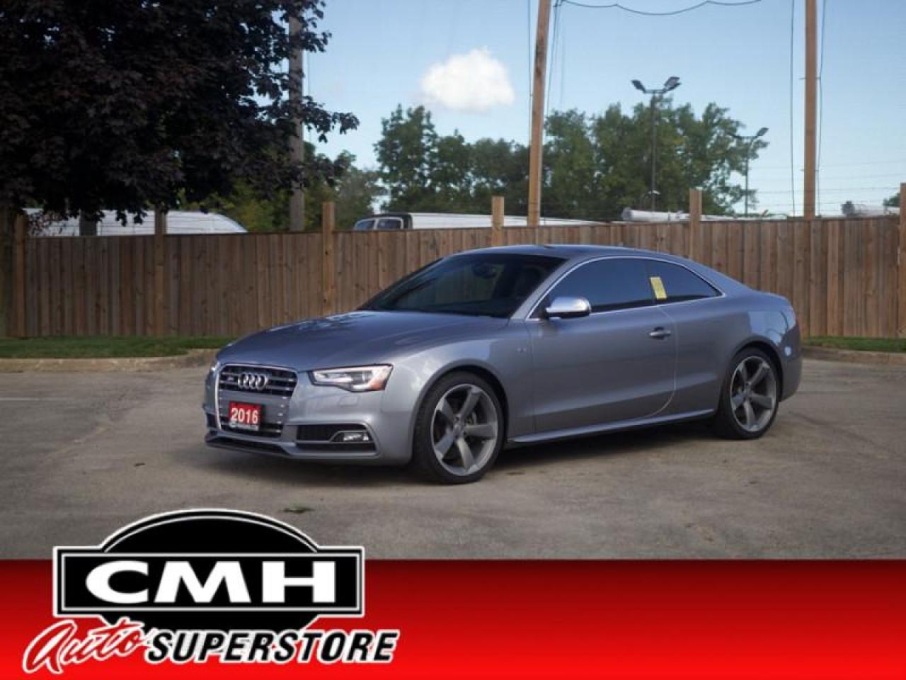 2016 Audi S5 3.0T Quattro Progressiv  **COUPE - RED LEATH** Photo0