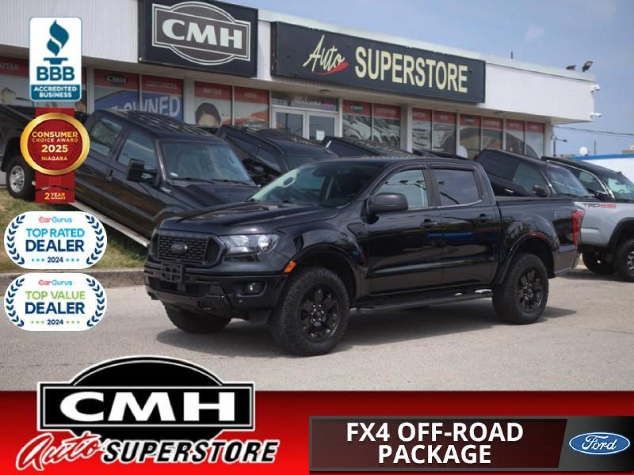 Used 2021 Ford Ranger XLT  **BLACK APP. PKG - TECH PKG** for sale in St. Catharines, ON