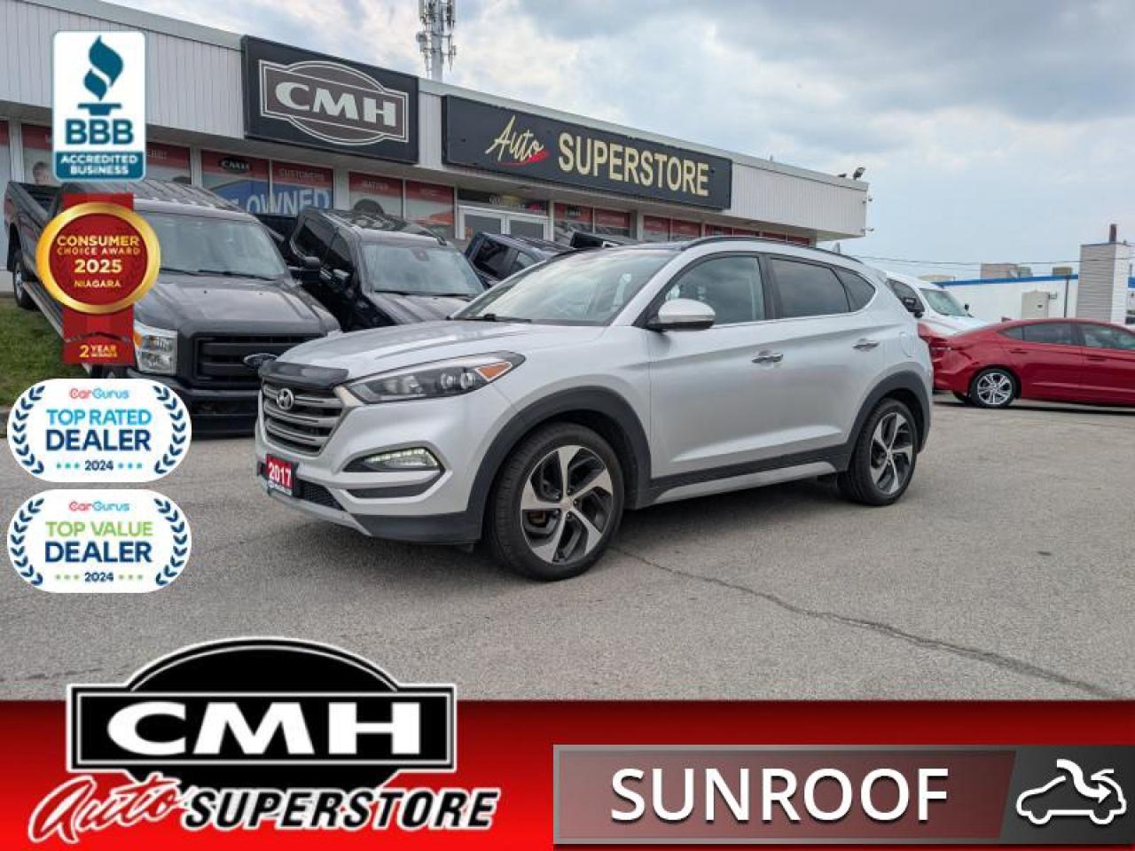 2017 Hyundai Tucson Limited  **PANO ROOF - HTD SW**