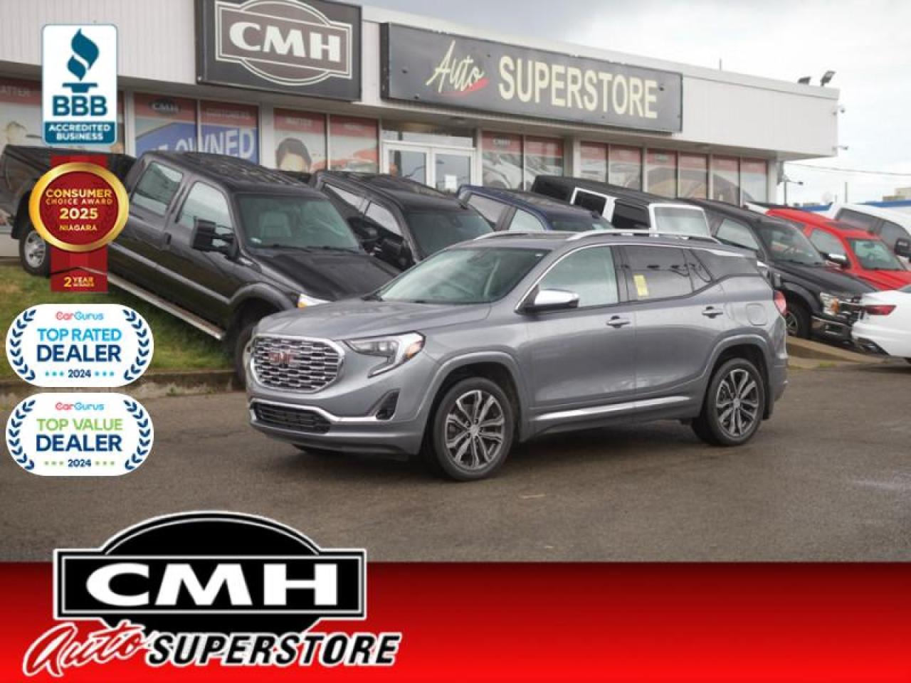 Used 2020 GMC Terrain DENALI  - Low Mileage for sale in St. Catharines, ON
