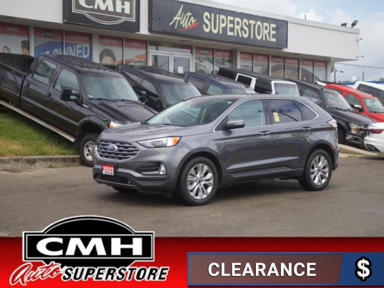 Used 2022 Ford Edge Titanium  **CANADIAN TOURING PACKAGE** for sale in St. Catharines, ON