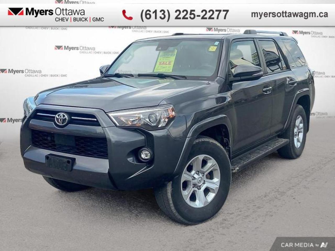 Used 2021 Toyota 4Runner SR5  4RUNNER, 4WD, SUNROOF, LEATHER, MINT for sale in Ottawa, ON