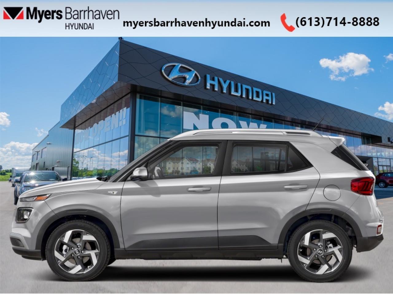 New 2025 Hyundai Venue Ultimate IVT w/Black Interior for sale in Nepean, ON