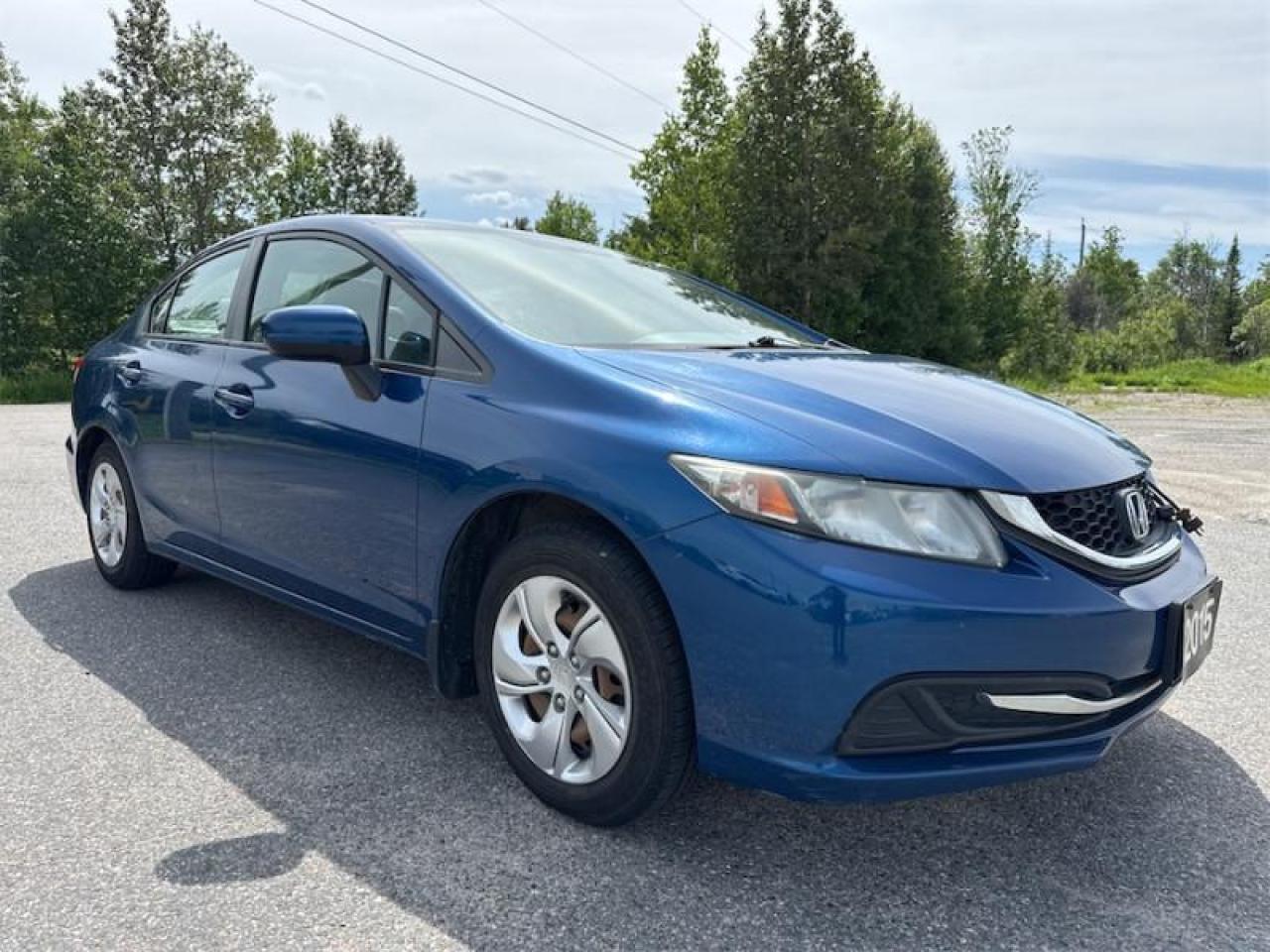 Used 2015 Honda Civic Sedan LX  Remote Start - Low Mileage for sale in Timmins, ON