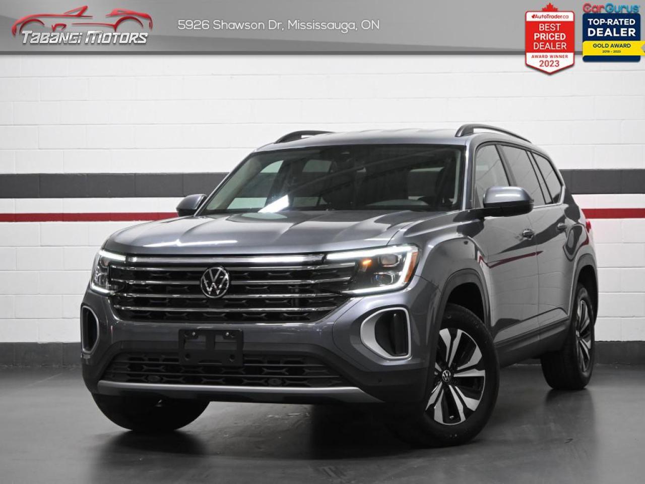 Used 2024 Volkswagen Atlas Comfortline  No Accident Leather Adaptive Cruise Remote Start for sale in Mississauga, ON