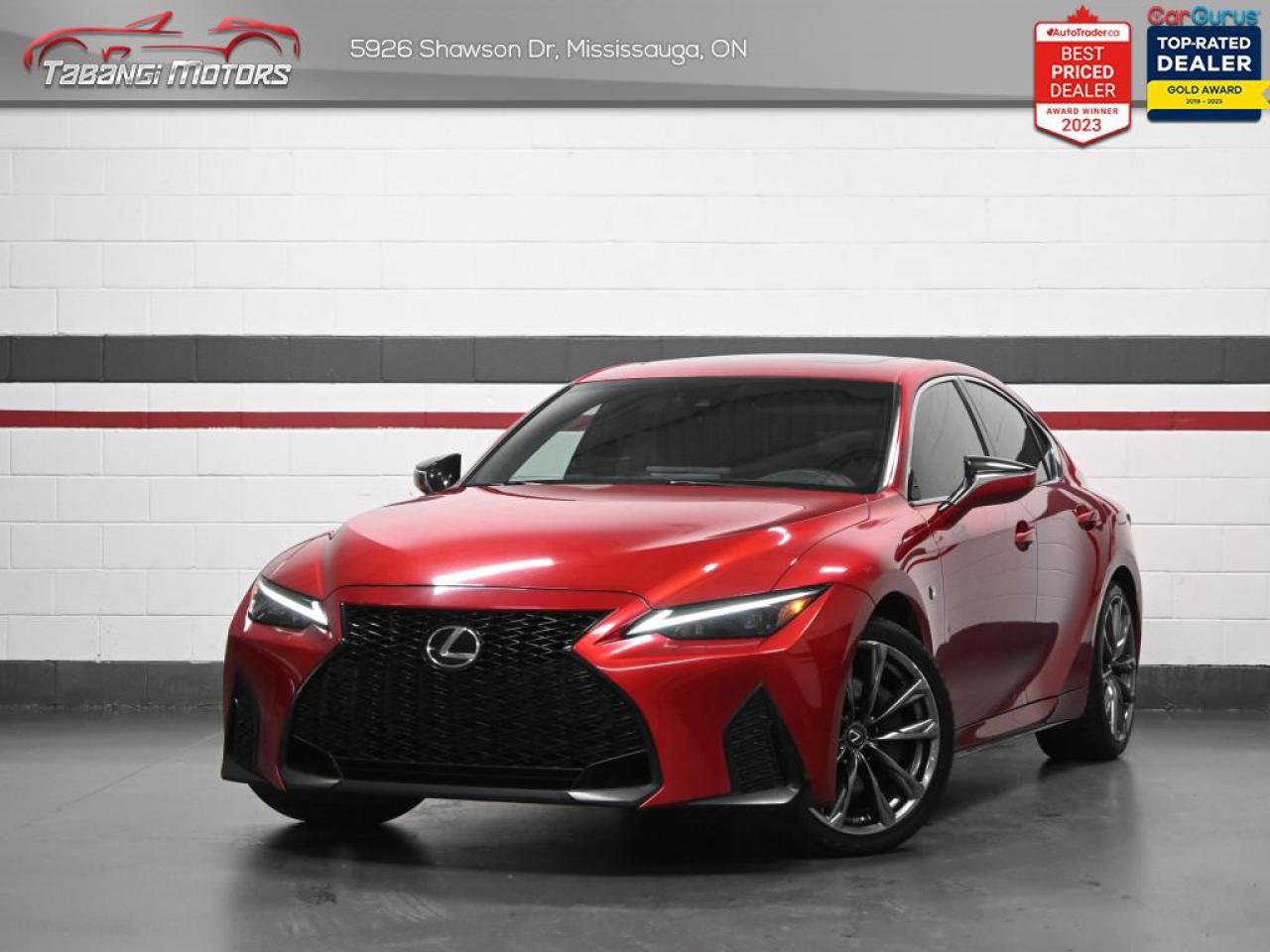 Used 2021 Lexus IS 300  F SPORT No Accident Leather Cooled Seats Navigation Sunroof for sale in Mississauga, ON