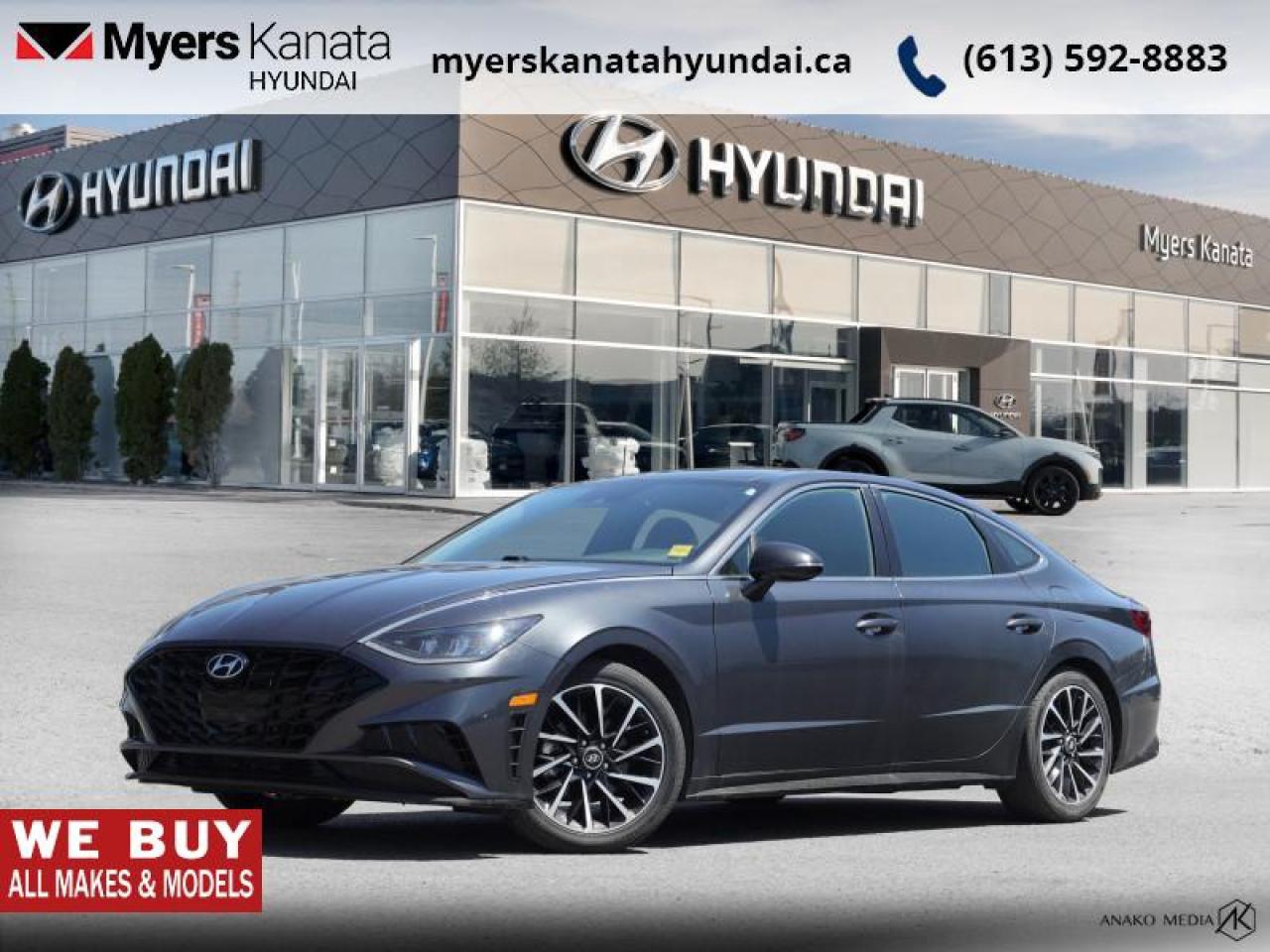 Used 2020 Hyundai Sonata Sport  - Sunroof -  Dinamica Seats - $77.80 /Wk for sale in Kanata, ON