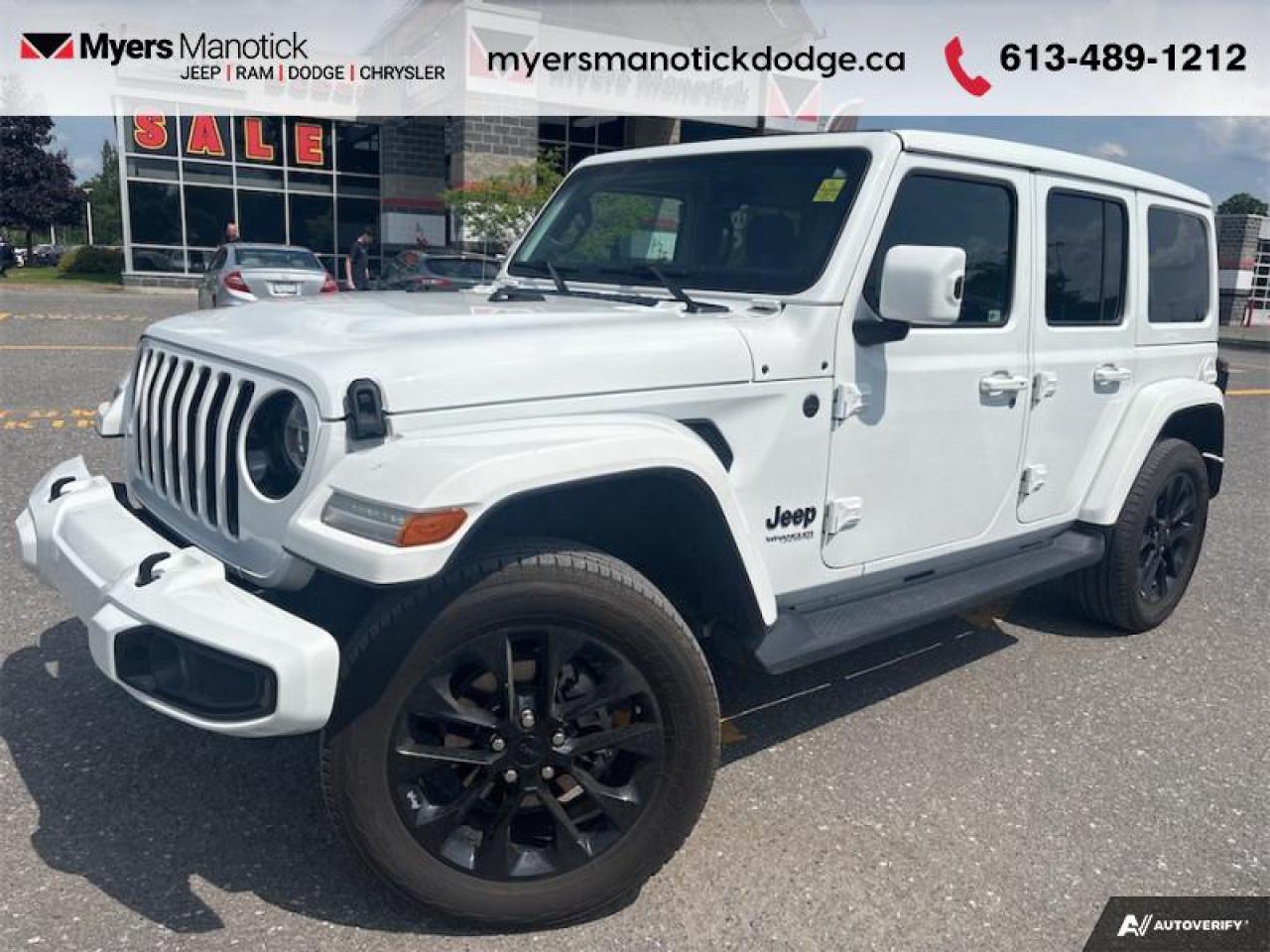 Used 2021 Jeep Wrangler High Altitude Unlimited  ONE TOUCH TOP for sale in Ottawa, ON