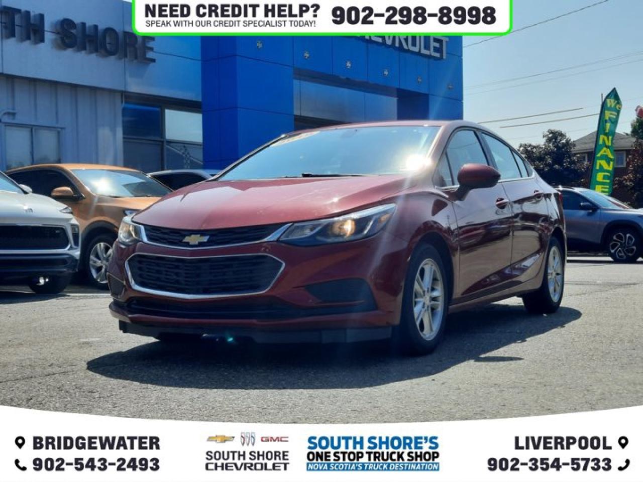 Used 2018 Chevrolet Cruze LT for sale in Bridgewater, NS