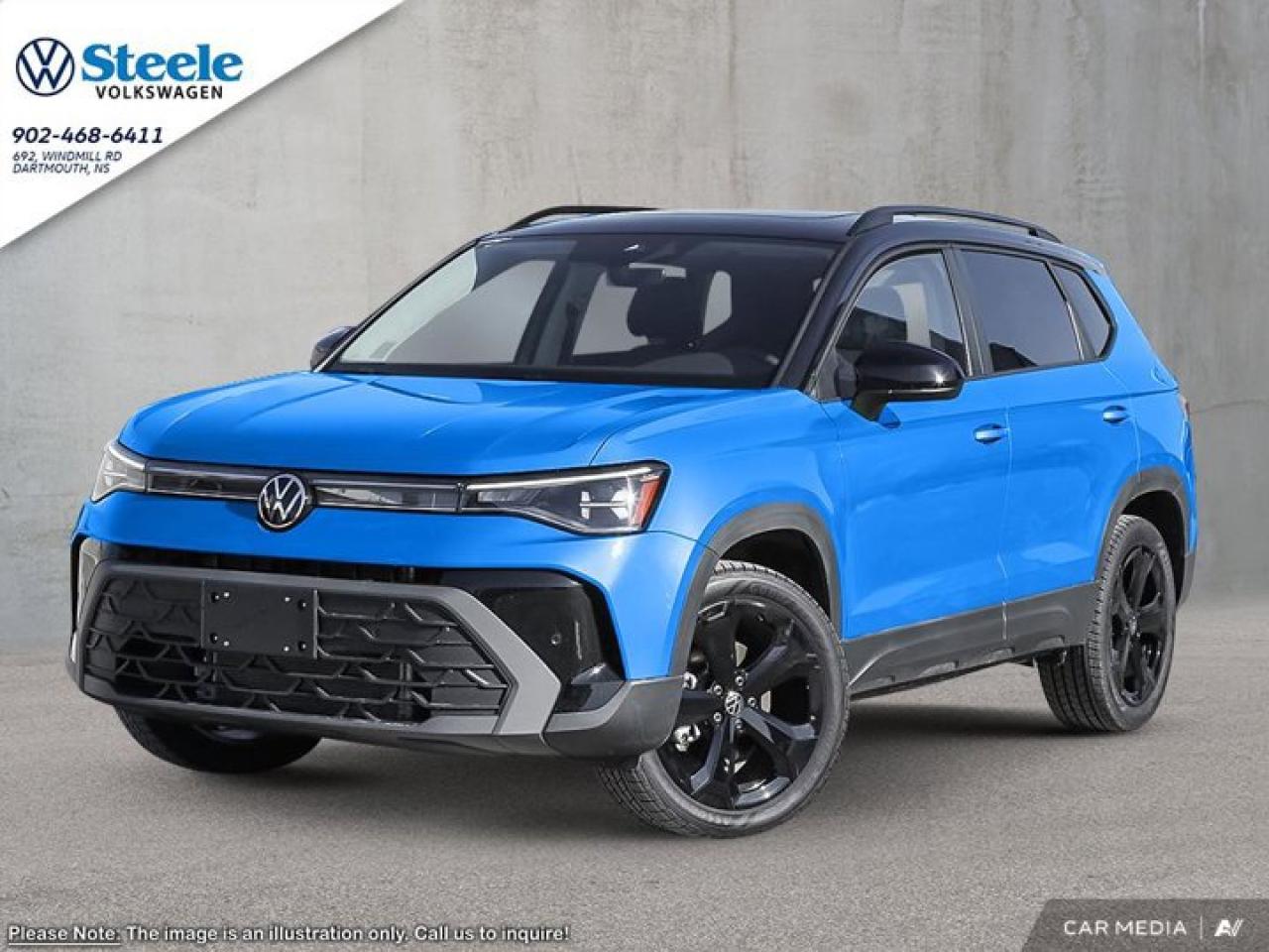 New 2025 Volkswagen Taos Comfortline Black Edition for sale in Dartmouth, NS