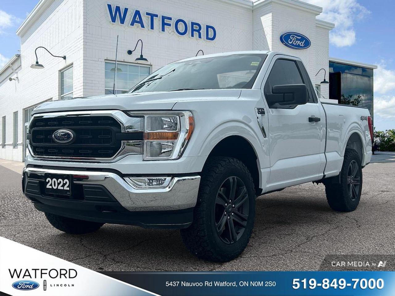 Used 2022 Ford F-150 XLT 4WD Reg Cab 6.5' Box for sale in Watford, ON