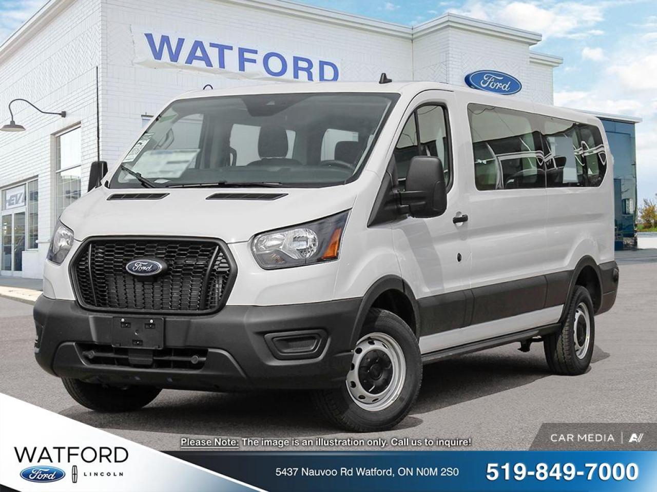 New 2025 Ford Transit Passenger Wagon XL for sale in Watford, ON