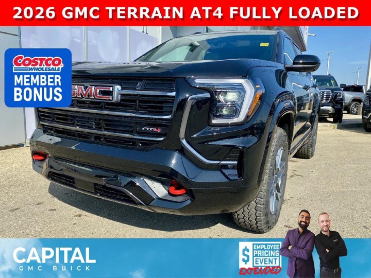New 2026 GMC Terrain AWD AT4 for sale in Edmonton, AB