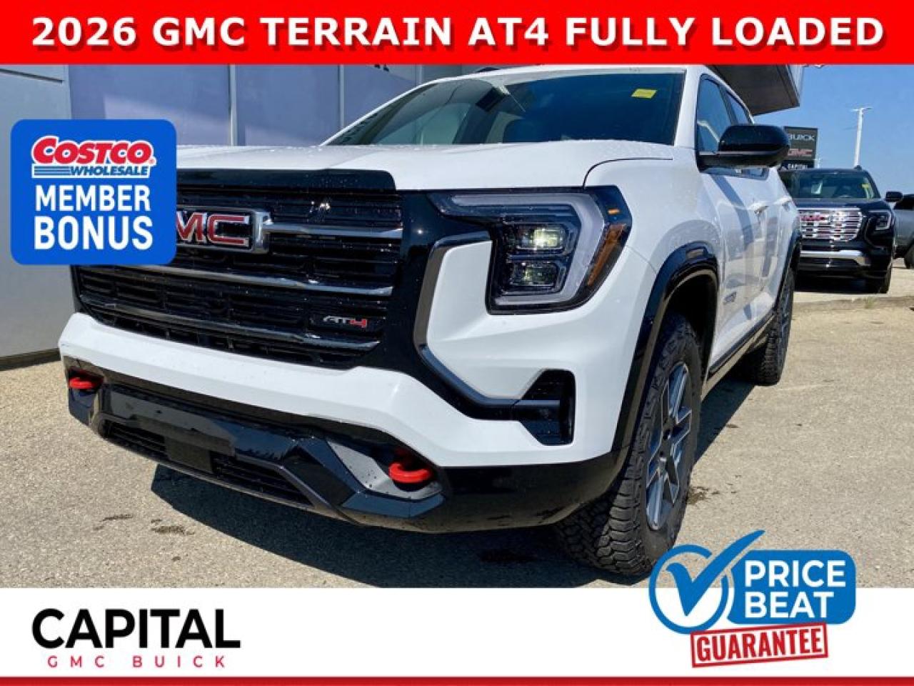 New 2026 GMC Terrain AWD AT4 for sale in Edmonton, AB
