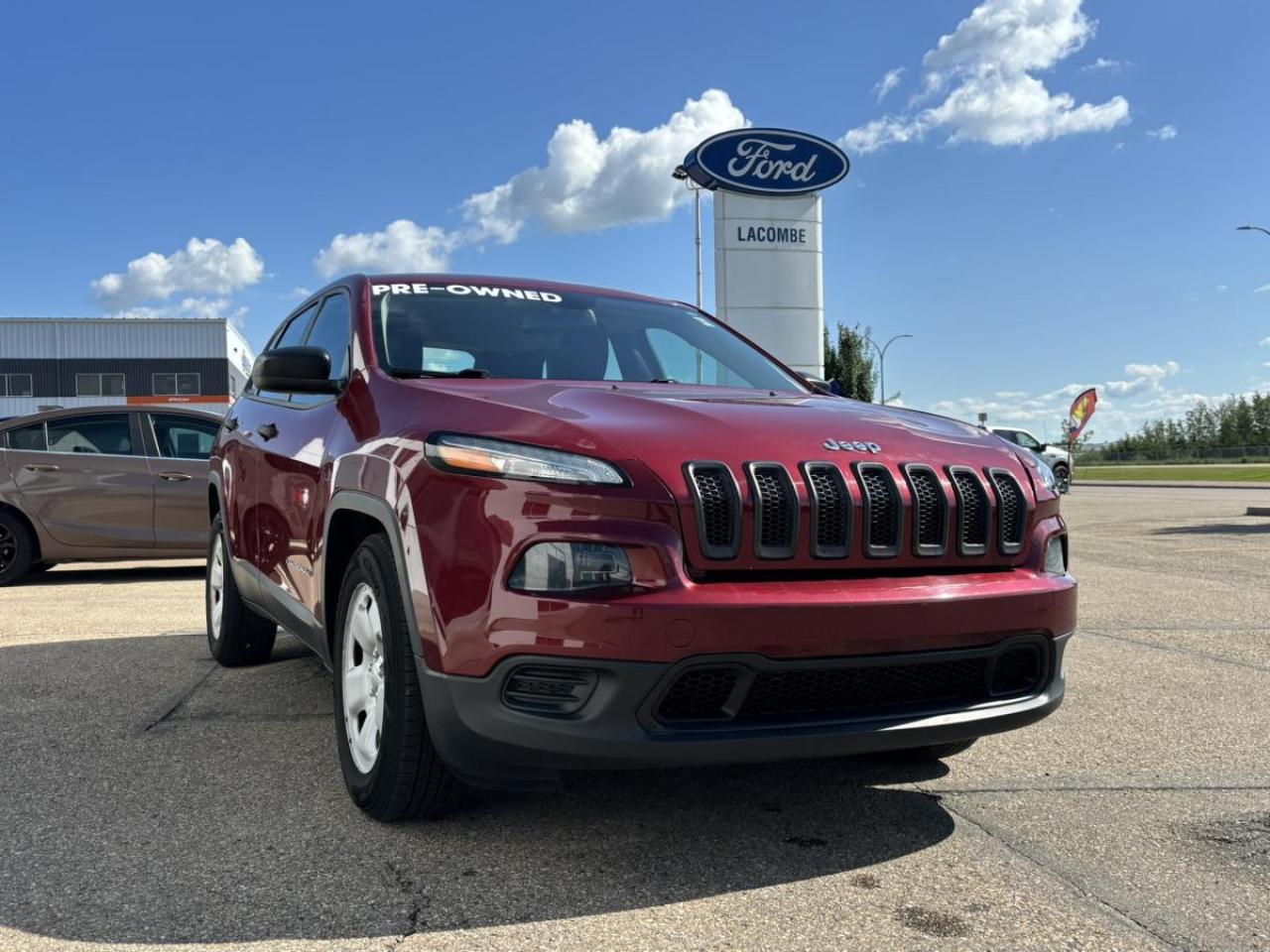 Used 2016 Jeep Cherokee Sport for sale in Lacombe, AB