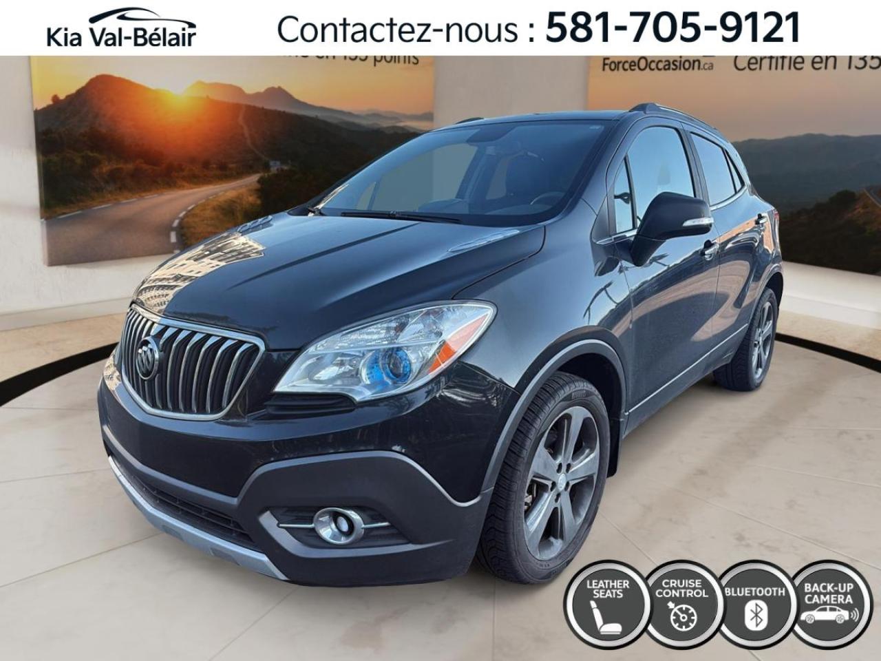 Used 2014 Buick Encore CONVENIENCE *CUIR *CAMÉRA *CRUISE *BLUETOOTH *A/C for sale in Québec, QC