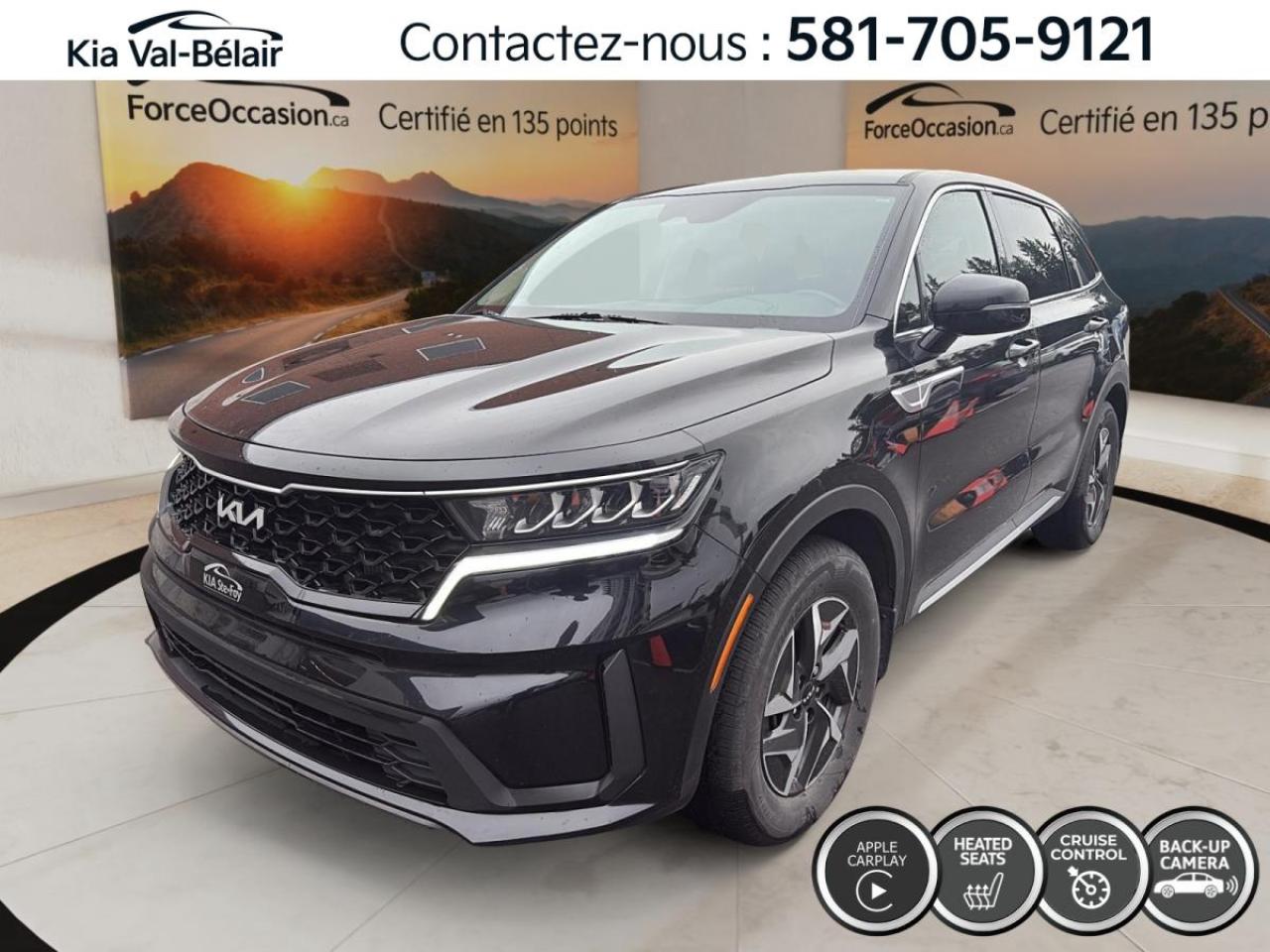 Used 2022 Kia Sorento LX *HEV *AWD *227HP *CAMERA *CARPLAY *BI-ZONE *GPS for sale in Québec, QC