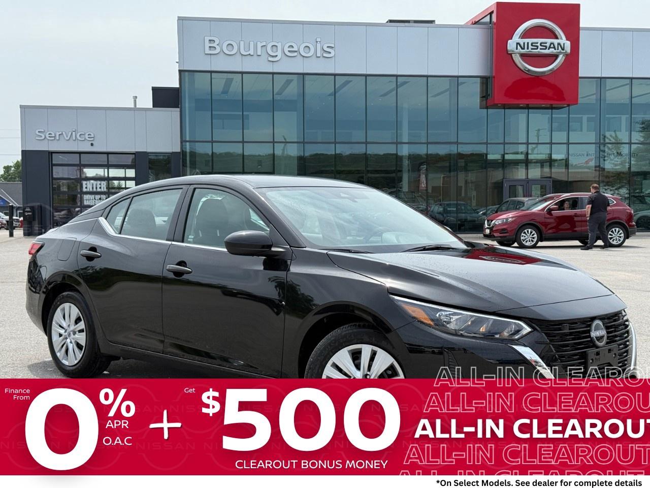 New 2025 Nissan Sentra S Plus CVT for sale in Midland, ON