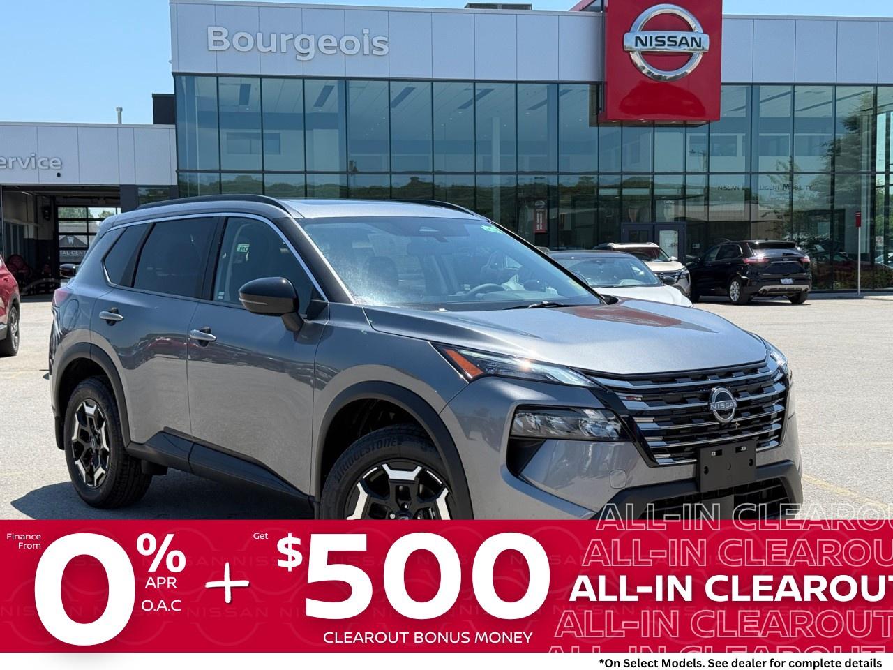 New 2025 Nissan Rogue AWD Midnight Edition for sale in Midland, ON