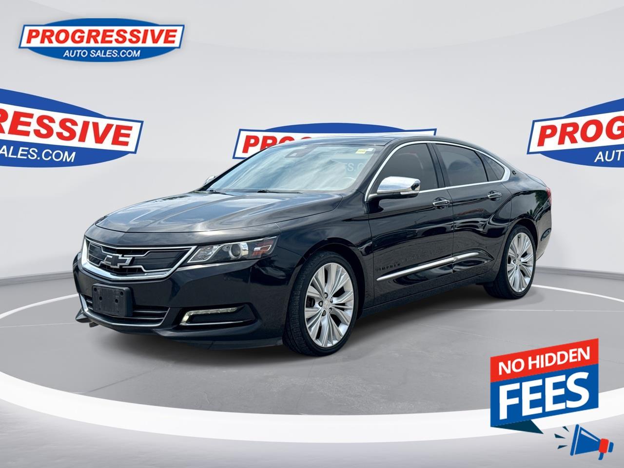 Used 2018 Chevrolet Impala 2LZ - Sunroof -  Navigation for sale in Sarnia, ON