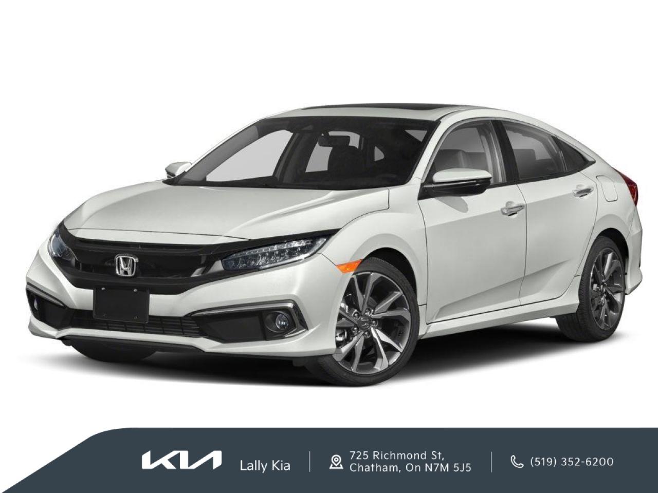 Used 2019 Honda Civic Touring New Arrival | Low KMs | Local Trade | Clean CarFax for sale in Chatham, ON