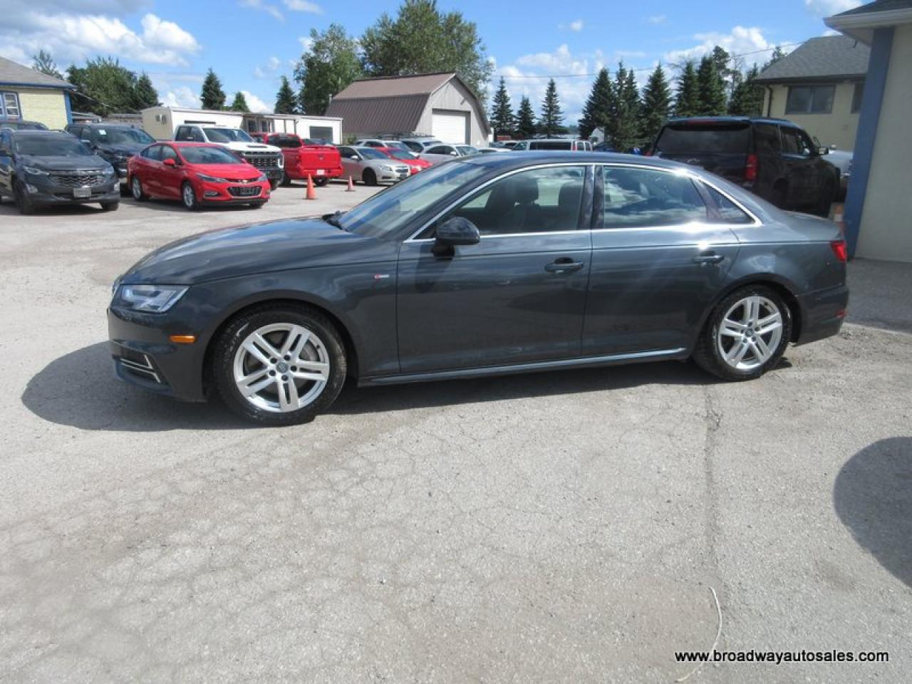 2017 Audi A4 ALL-WHEEL DRIVE S-LINE-TYPE 5 PASSENGER 2.0L - TURBO.. DRIVE-MODE-SELECT.. NAVIGATION.. POWER SUNROOF.. LEATHER.. HEATED SEATS & WHEEL. Photo2