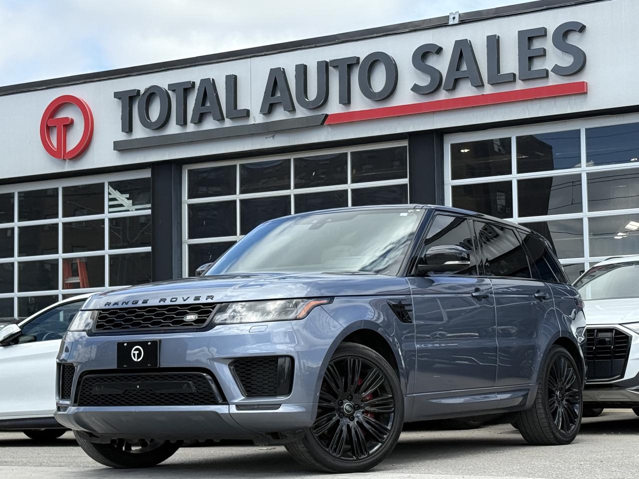 <br/>  <br/> ** JUST ARRIVED! DONT MISS OUT ON THIS ONE!! **  <br/> ** NO ACCIDENTS! LOCAL ONTARIO CAR! FULLY SERVICED & DIRECTLY FROM RANGE ROVER DEALERSHIP! ** <br/> ** CARFAX VERIFIED! CLEAN TITLE! ** <br/> ** RATES AS LOW AS 6.99 OAC ** <br/> <br/>  <br/> ===>> WE FINANCE ALL CREDIT TYPES! NEW TO THE COUNTRY?! NO PROBLEM! BAD CREDIT?! NO PROBLEM! <br/> ===>> YOU CAN APPLY ONLINE ON OUR WEBSITE OR IN PERSON!  <br/> <br/>  <br/> ** GORGEOUS BRYON BLUE METALLIC EXTERIOR ON PREMIUM TWO TONE BLACK & WHITE LEATHER INTERIOR! COMES LOADED WITH DYNAMIC PACKAGE, HEAD UP DISPLAY, MERIDIAN AUDIO SOUND SYSTEM, HEATED & VENTILATED FRONT SEATS WITH MASSAGE, REAR HEATED SEATS, HEATED STEERING WHEEL, BACK UP CAMERA WITH PARKING ASSIST, SOFT-CLOSE DOORS, POWER ADJUSTABLE SEATS WITH MEMORY CONTROLS, COLLISION AVOIDANCE, STEERING ASSISTANCE, SPEED LIMIT AWARENESS, DRIVER CONDITION MONITOR, APPLE CARPLAY, ANDROID AUTO, CENTRE CONSOLE COOLER, & MUCH MUCH MORE!! ** <br/> <br/>  <br/> <br/>  <br/> >>>> FOLLOW US ON INSTAGRAM @  <br/> TOTALAUTOSALES  <br/> <br/>  <br/> *** PLEASE CALL (647) 938-6825 *** <br/> OUR NEW LOCATION: <br/> 2430 FINCH AVE WEST, NORTH YORK, M9M 2E1 <br/> <br/>  <br/> *** CERTIFICATION: Have your new preowned vehicle certified at TOTAL AUTO SALES! We offer a full safety inspection exceeding industry standards, including oil change and professional detailing before delivery. Vehicles are not drivable, if not certified or e-tested, a certification package is available for $989. All trade-ins are welcome. Taxes, Finance fee and licensing are extra.** <br/> <br/>  <br/> ** WARRANTY. We provide extended warranties up to 48m with optional coverage up to 10,000$ per/claim with unlimited kms. ** <br/> *** PLEASE CALL (647) 938-6825 *** <br/> TOTAL AUTO SALES 2430 FINCH AVE WEST, NORTH YORK, M9M 2E1 <br/> <br/>  <br/> ** To the best of our ability, we have made an effort to ensure that the information provided to you in this ad is accurate. We do not take any responsibility for any errors, omissions or typographic mistakes found on all our ads. Prices may change without notice. Please verify the accuracy of the information with our sales team. ** <br/> <br/>  <br/>