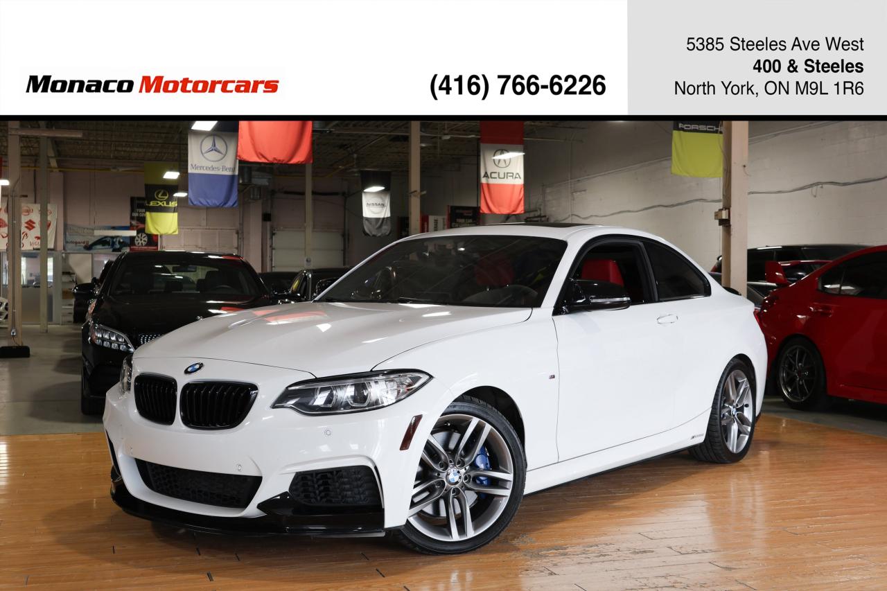 Used 2017 BMW 2 Series M240i - 6SPD|M PERFORMANCE|SUNROOF|NAVIGATION|CAMERA for sale in North York, ON