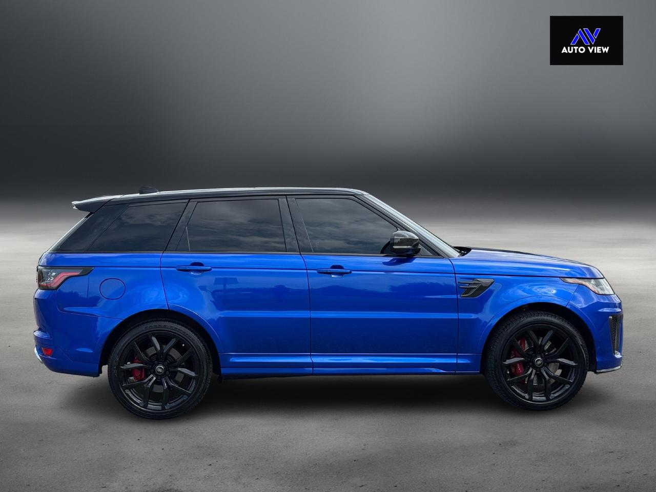 2019 Land Rover Range Rover Sport SVR **CLEAN CARFAX**RED LEATHER INTERIOR** - Photo #4