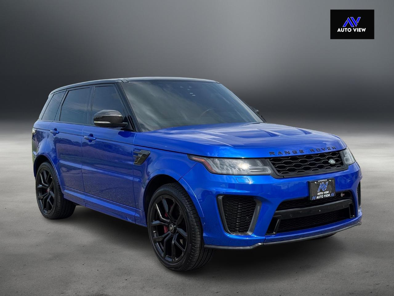 2019 Land Rover Range Rover Sport SVR **CLEAN CARFAX**RED LEATHER INTERIOR** - Photo #3