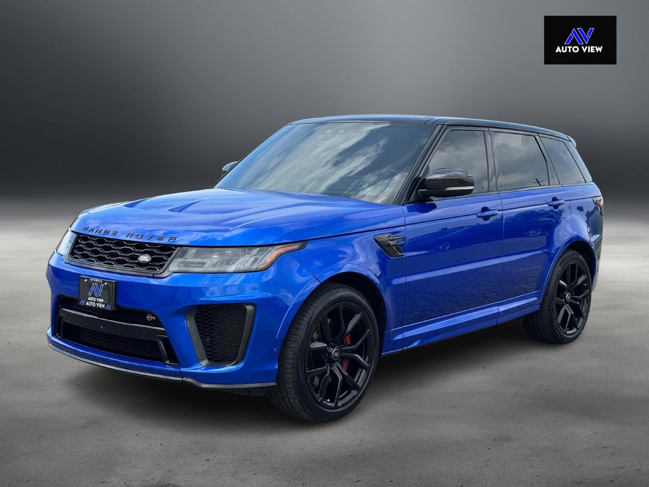 2019 Land Rover Range Rover Sport SVR **CLEAN CARFAX**RED LEATHER INTERIOR** - Photo #9