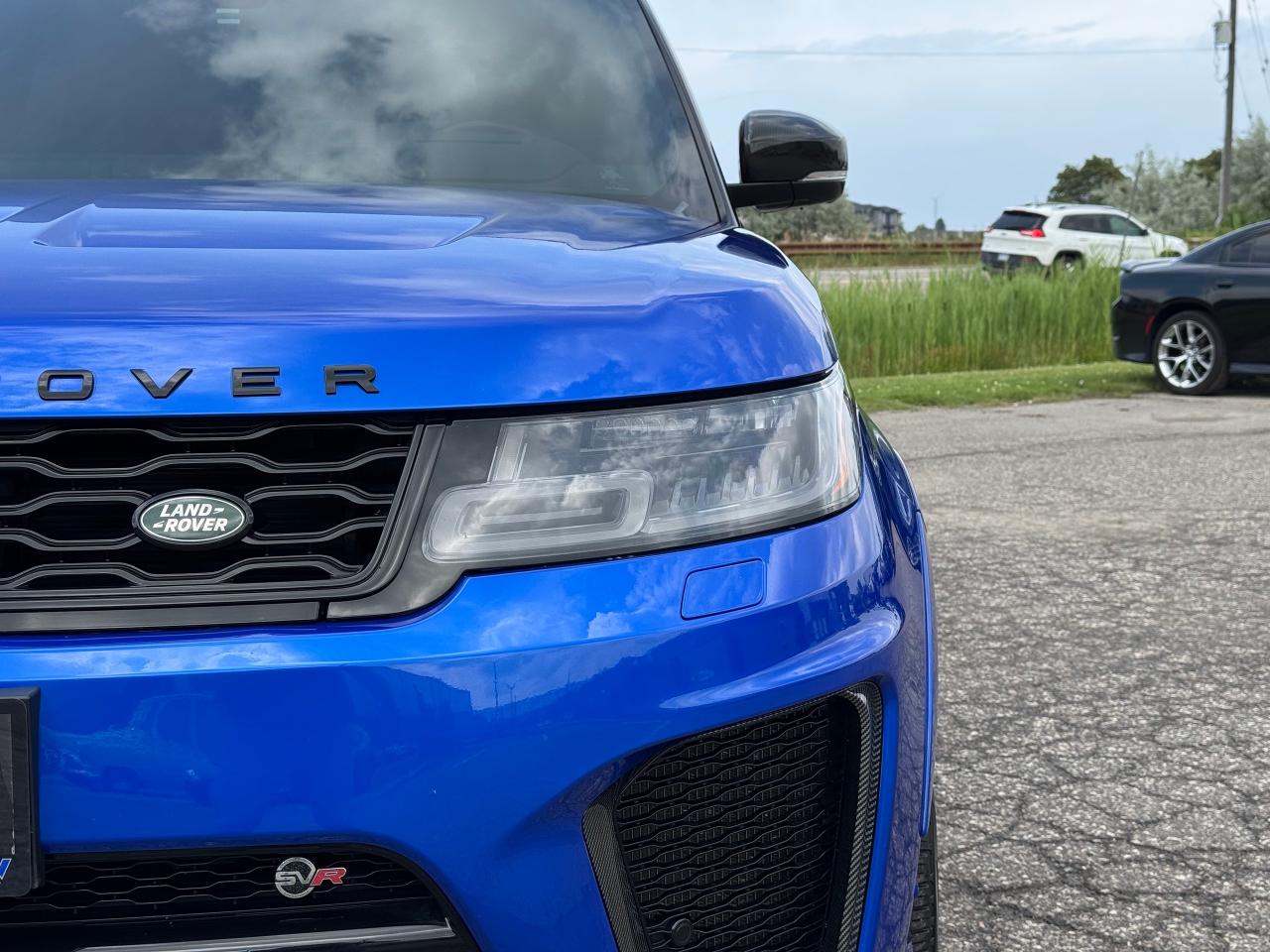 2019 Land Rover Range Rover Sport SVR **CLEAN CARFAX**RED LEATHER INTERIOR** - Photo #12