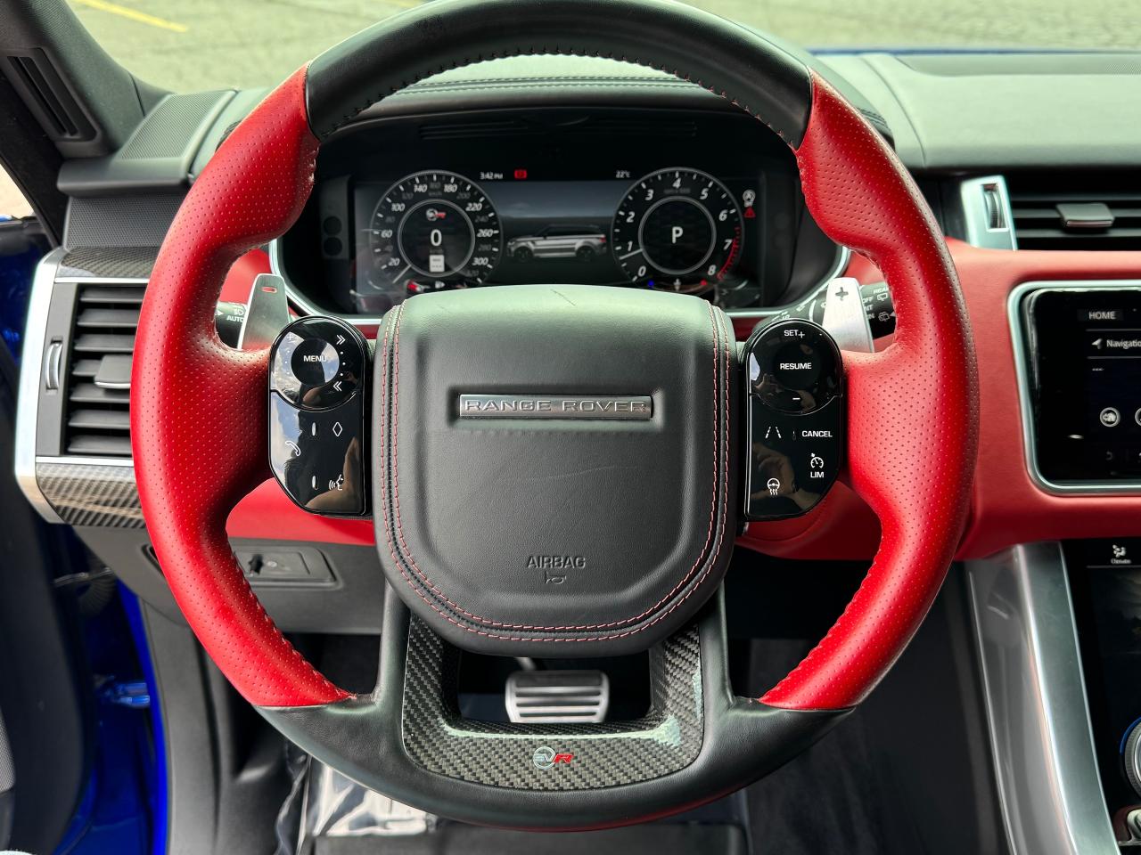 2019 Land Rover Range Rover Sport SVR **CLEAN CARFAX**RED LEATHER INTERIOR** - Photo #21