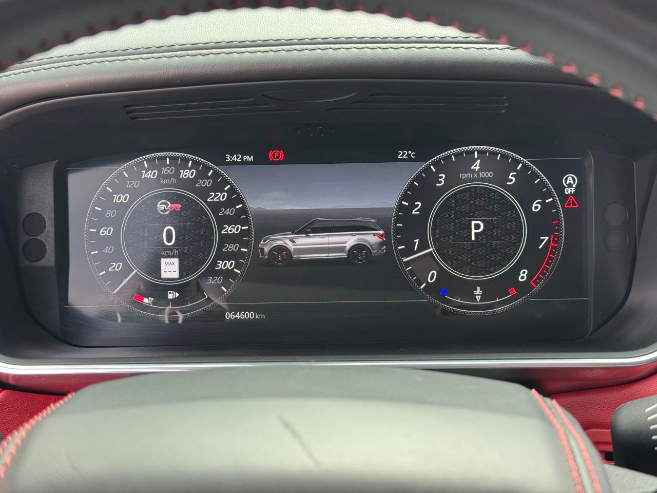 2019 Land Rover Range Rover Sport SVR **CLEAN CARFAX**RED LEATHER INTERIOR** - Photo #24