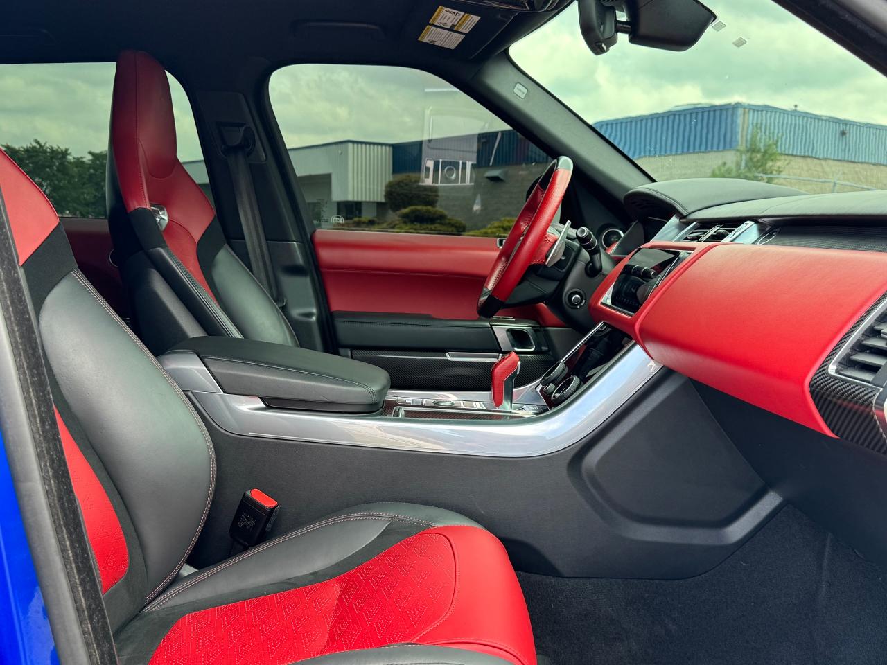 2019 Land Rover Range Rover Sport SVR **CLEAN CARFAX**RED LEATHER INTERIOR** - Photo #37
