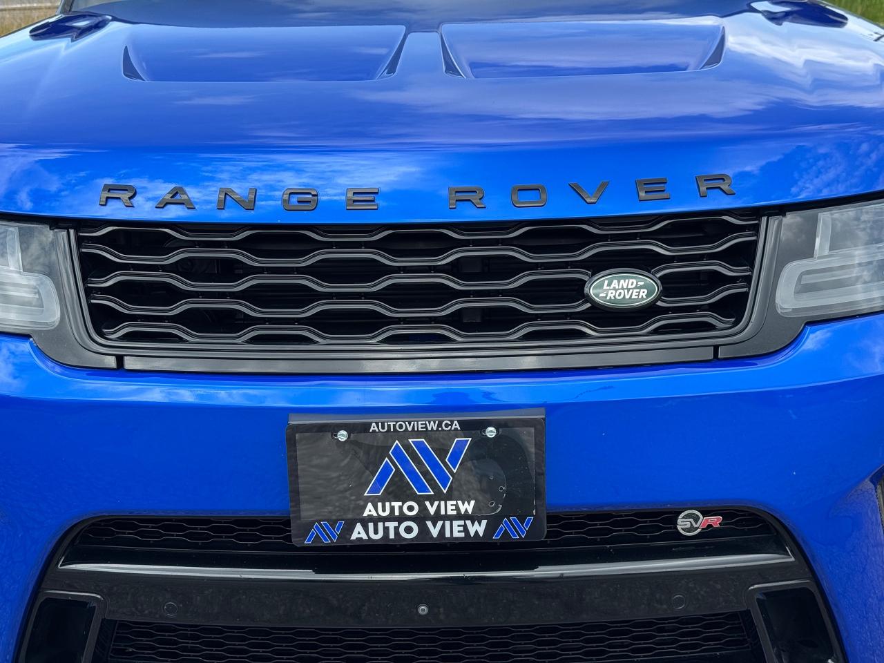 2019 Land Rover Range Rover Sport SVR **CLEAN CARFAX**RED LEATHER INTERIOR** - Photo #11