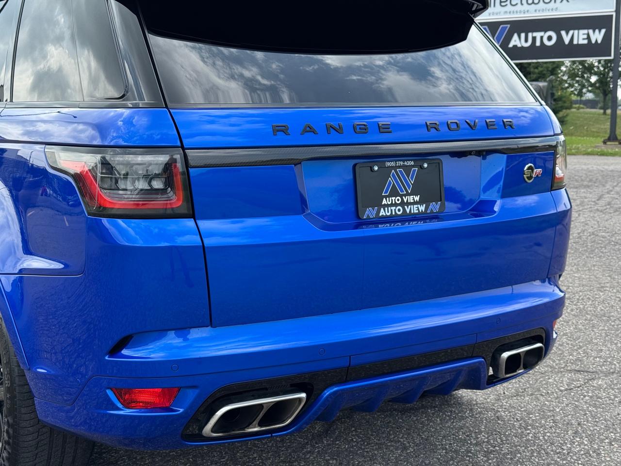 2019 Land Rover Range Rover Sport SVR **CLEAN CARFAX**RED LEATHER INTERIOR** - Photo #15