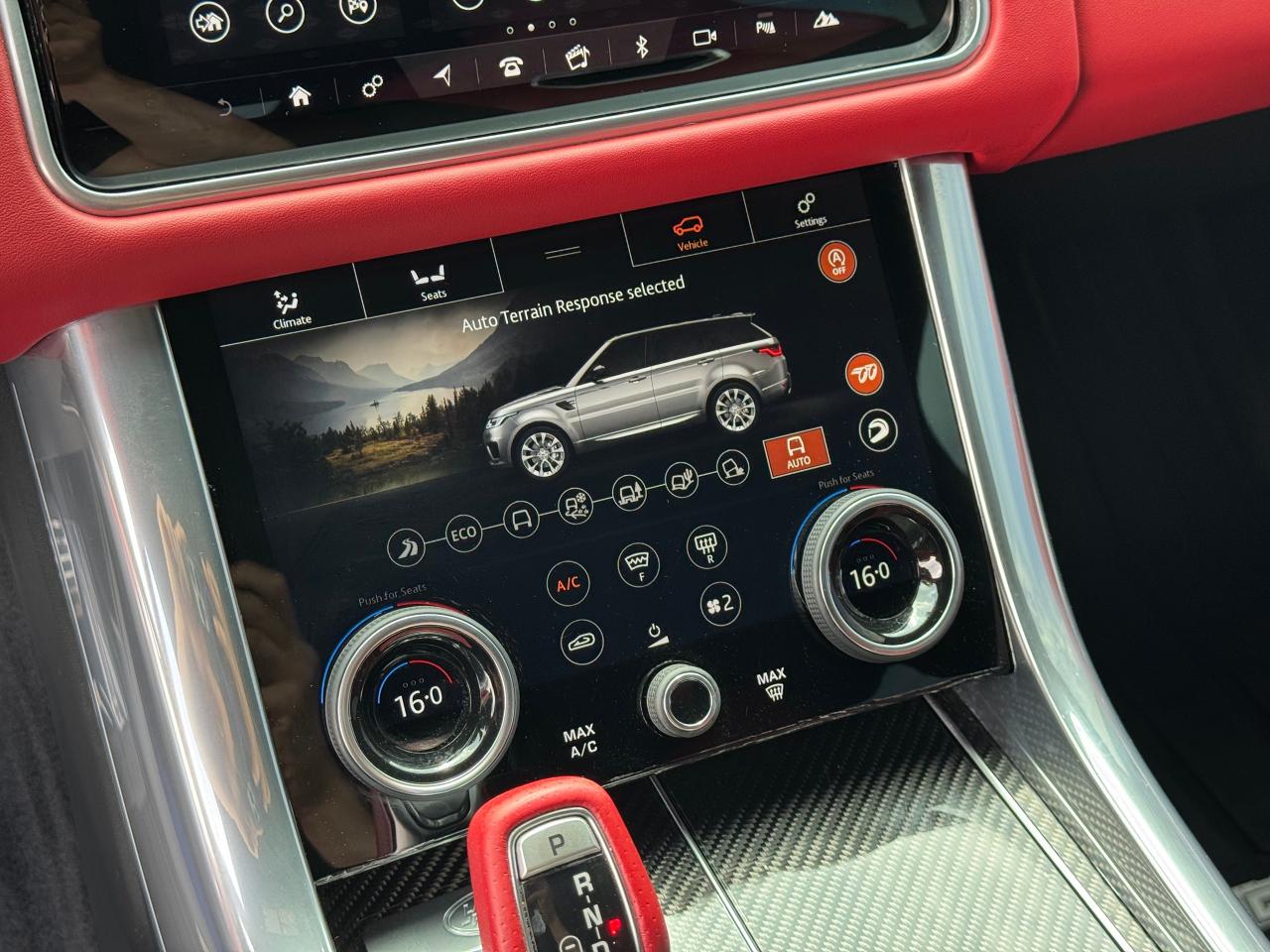 2019 Land Rover Range Rover Sport SVR **CLEAN CARFAX**RED LEATHER INTERIOR** - Photo #26
