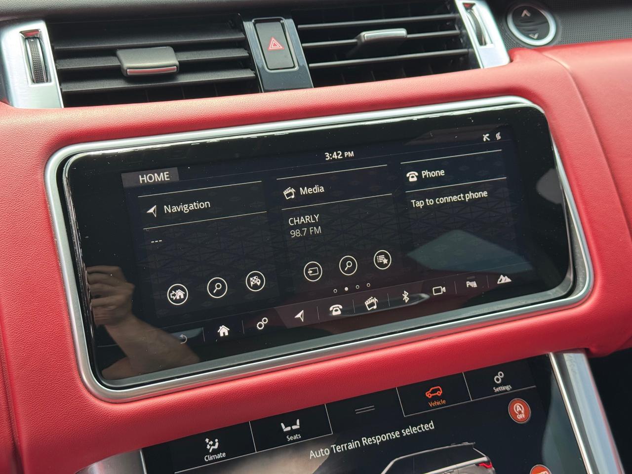 2019 Land Rover Range Rover Sport SVR **CLEAN CARFAX**RED LEATHER INTERIOR** - Photo #25
