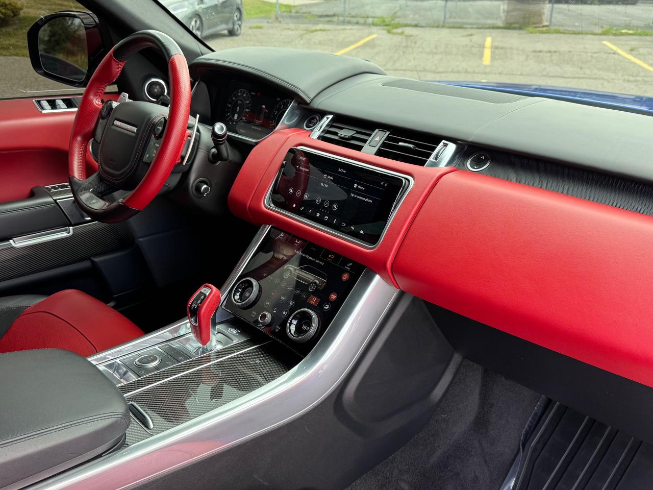 2019 Land Rover Range Rover Sport SVR **CLEAN CARFAX**RED LEATHER INTERIOR** - Photo #38