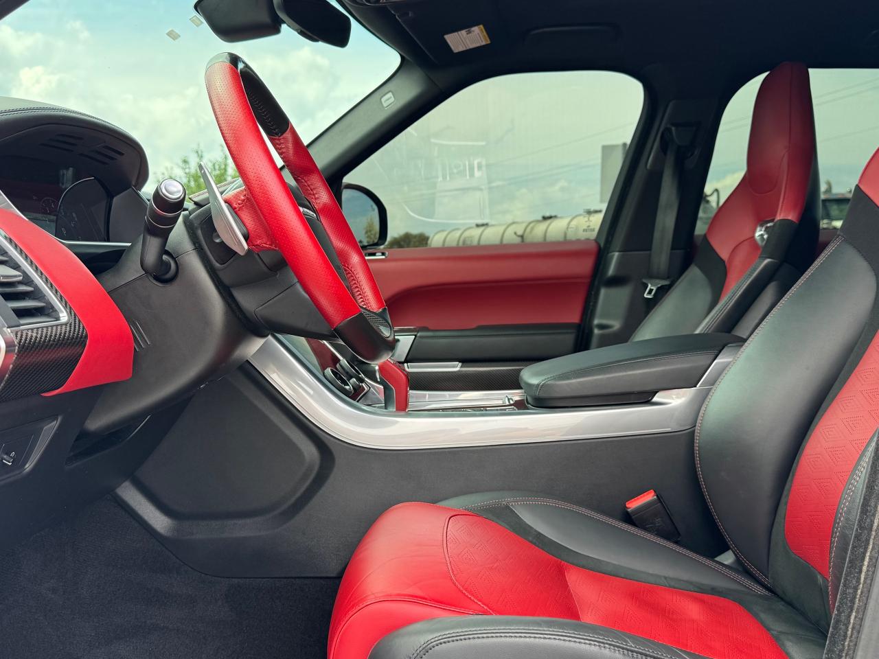 2019 Land Rover Range Rover Sport SVR **CLEAN CARFAX**RED LEATHER INTERIOR** - Photo #30